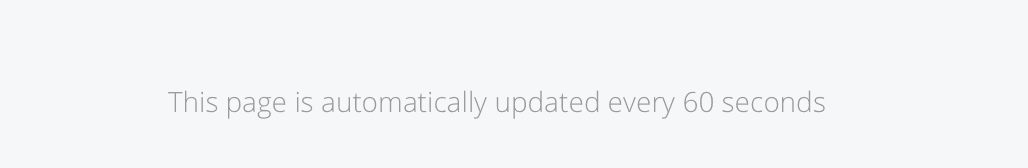 Status page Auto-refresh