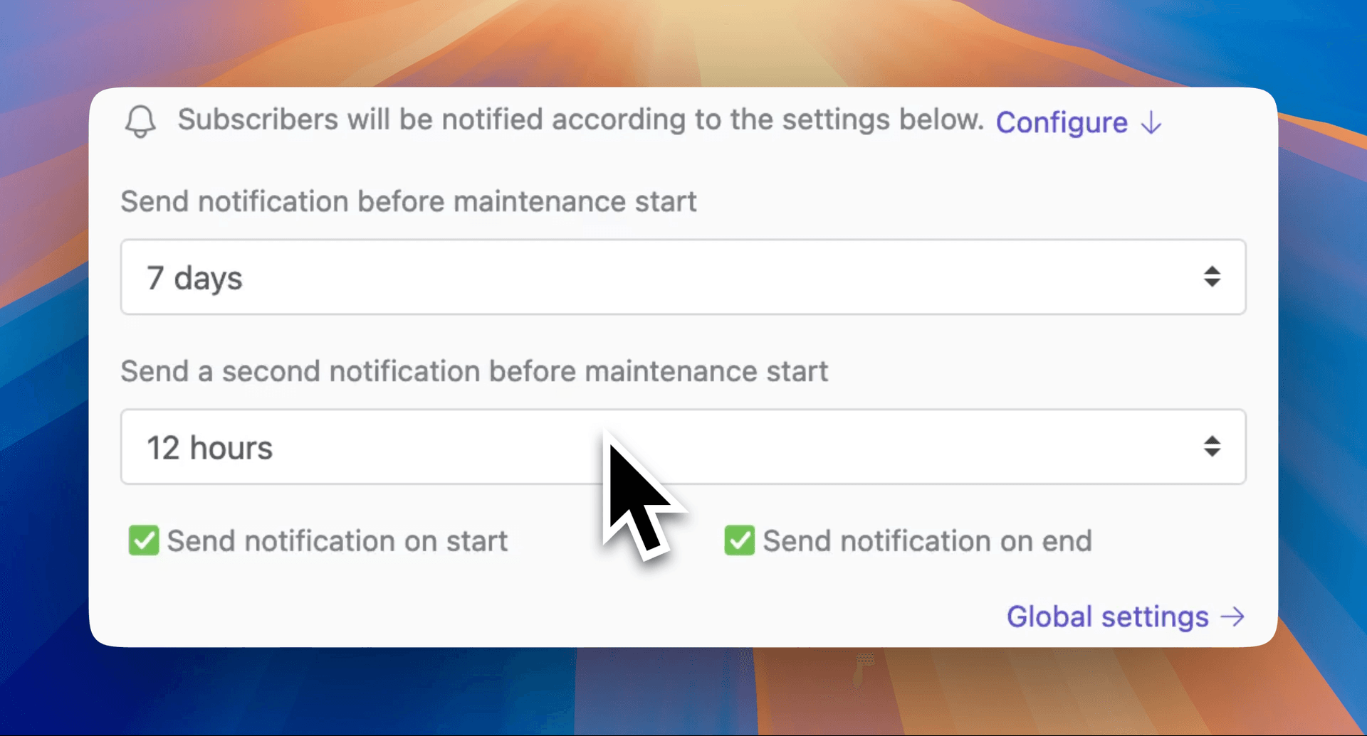 Changelog - Import from Status.io, export incidents to CSVs, second auto-maintenance notification and more!
