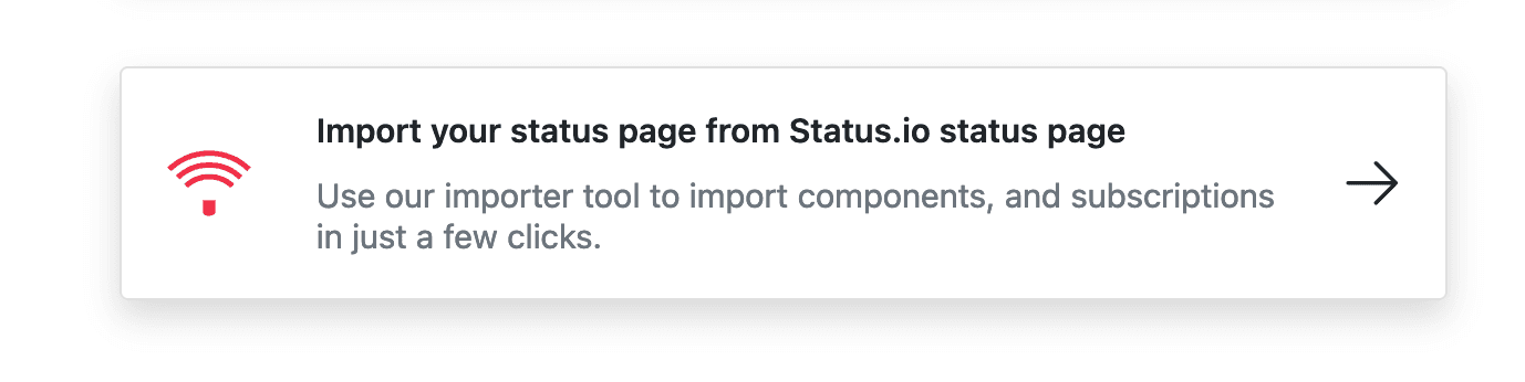 status page import status.io