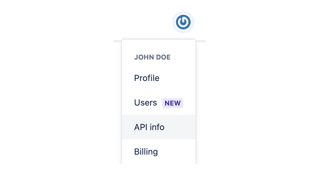 Atlassian Statuspage profile settings