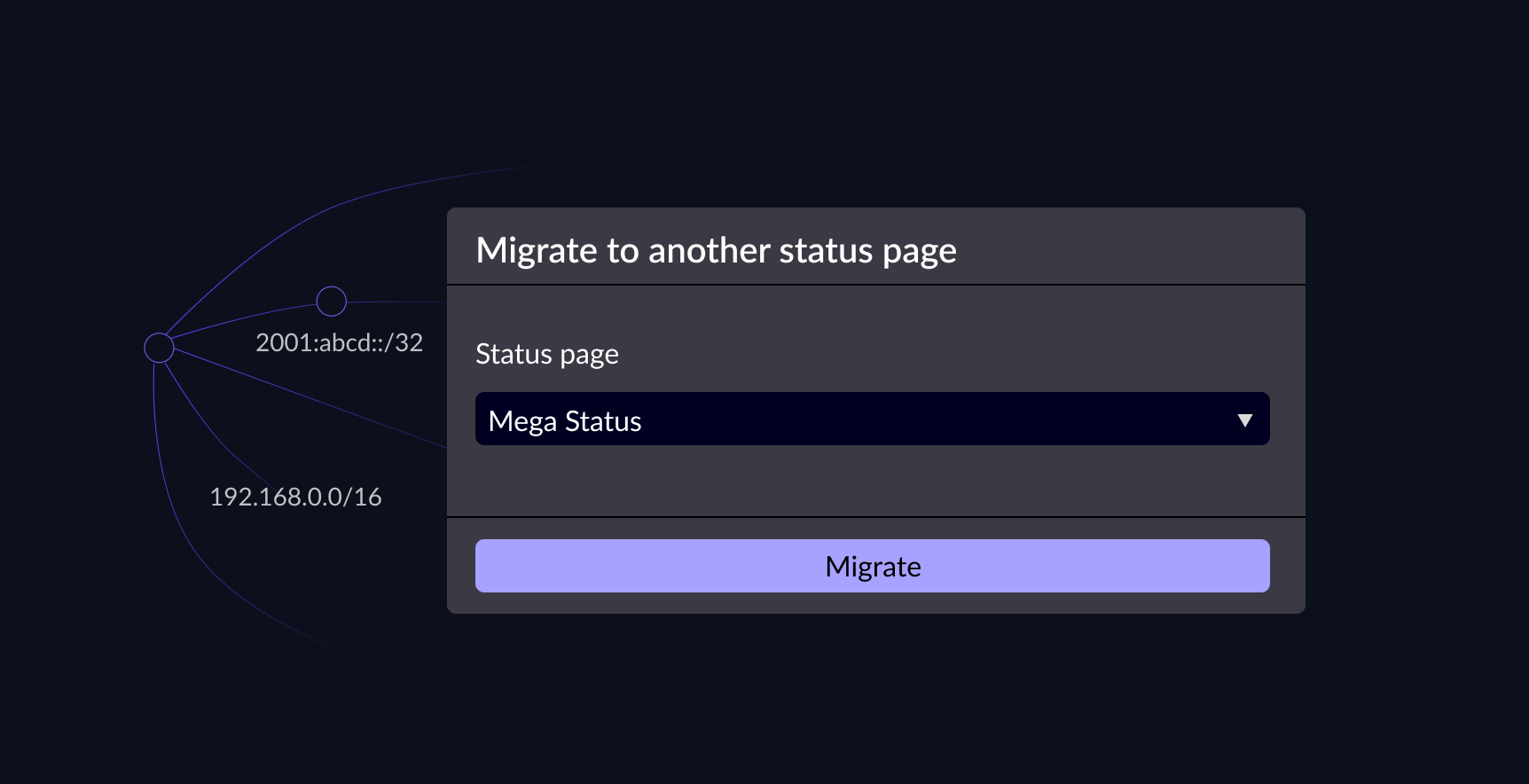Changelog - Service Status Page Migration, IP Range Allow-List and more